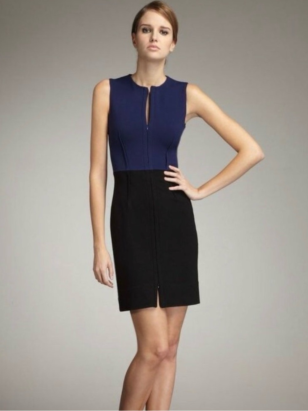 Diane von Furstenberg “Parquet CB” Colorblock Sheath Dress